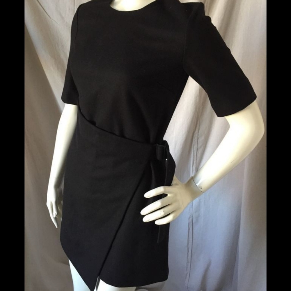 Kate Spade Saturday Black Wool Dress Size 4